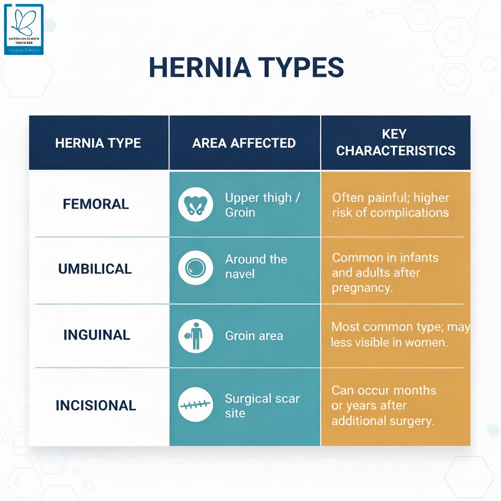 Types of Hernias