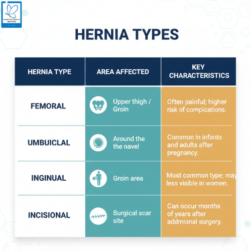 Types of Hernia