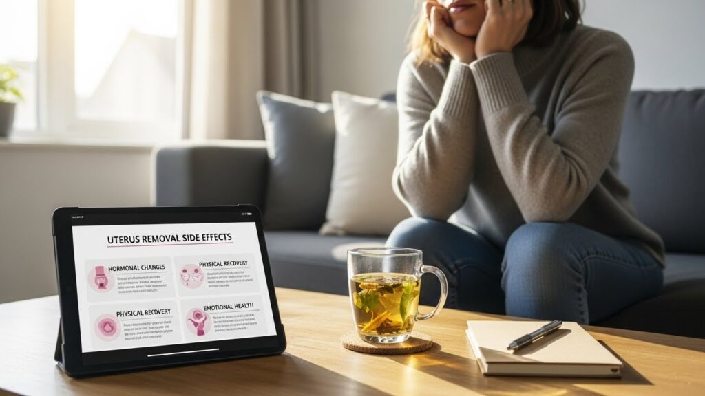 Uterus removal side effects