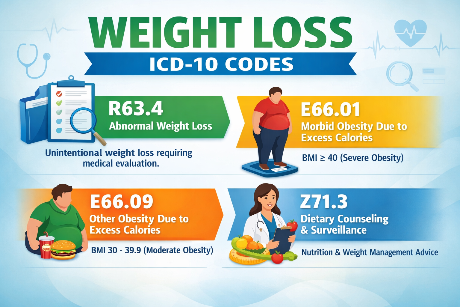 Icd 10 Code For Weight Loss