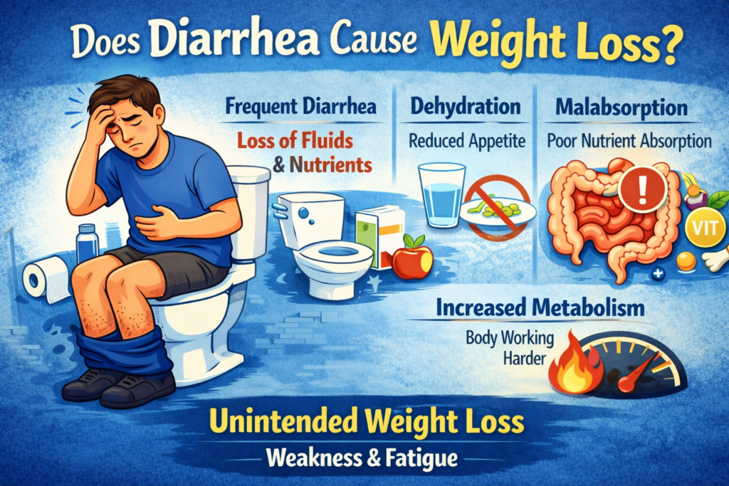 Does Diarrhea Cause Weight Loss?