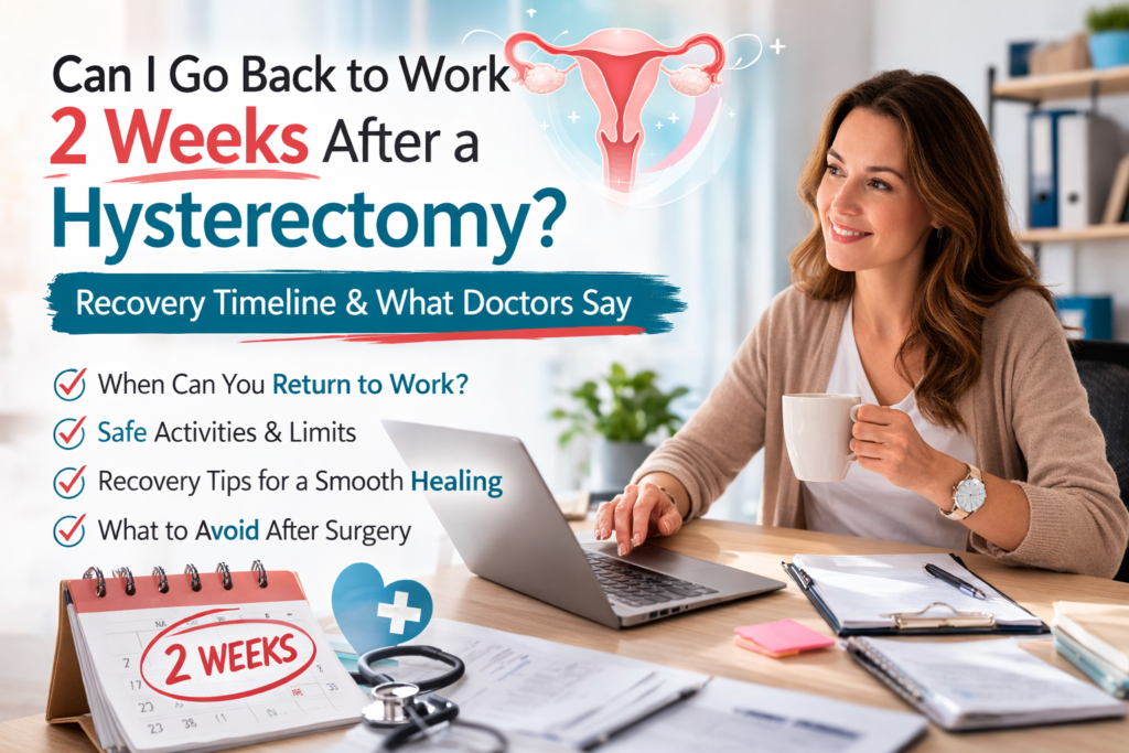 Can I Go Back to Work 2 Weeks After a Hysterectomy?