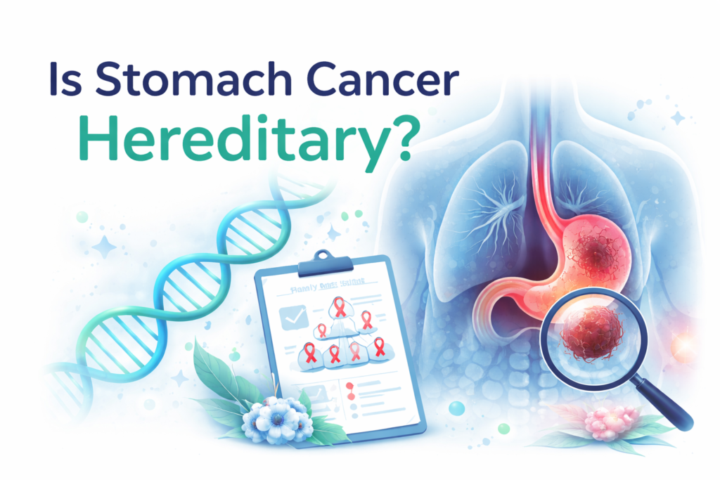 is stomach cancer hereditary
