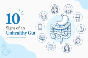 10 signs of an unhealthy gut thumbnail