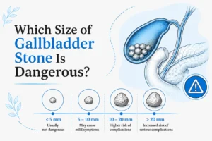 which size of gallbladder stone is dangerous