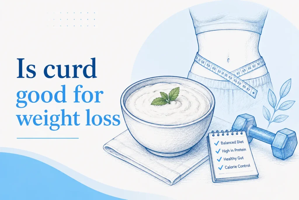is curd good for weight loss​