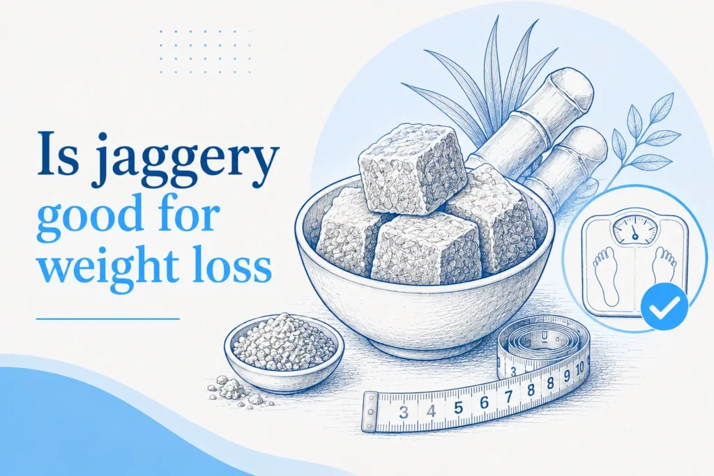 is jaggery good for weight loss​