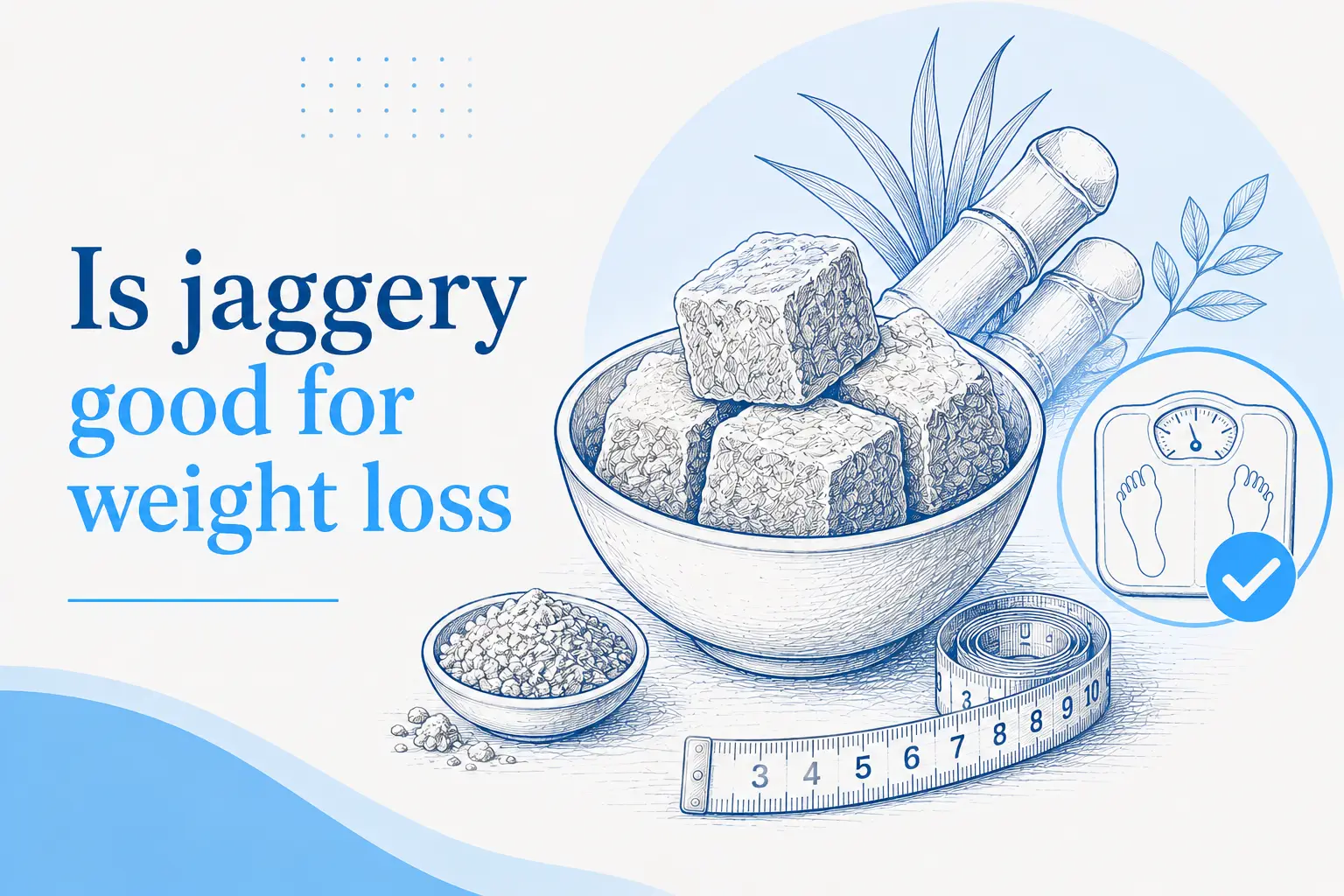 is jaggery good for weight loss​