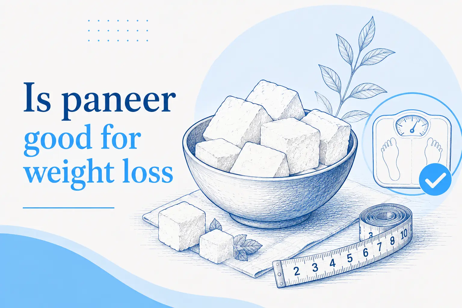 is paneer good for weight loss​