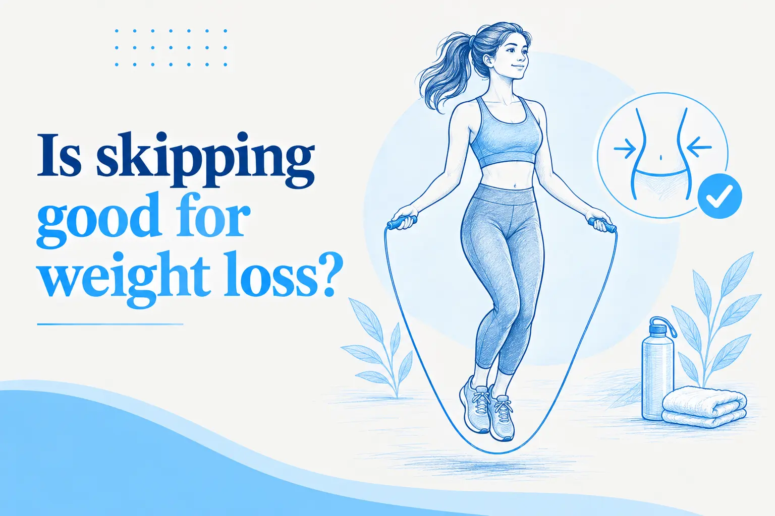 Is skipping good for weight loss​